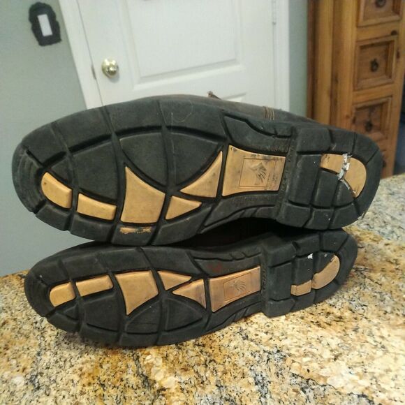 Cody James Mens Kiltie CWRR2 Brown Suede Lace Up Ankle Top Work Boots Size 11.5 - Picture 10 of 12